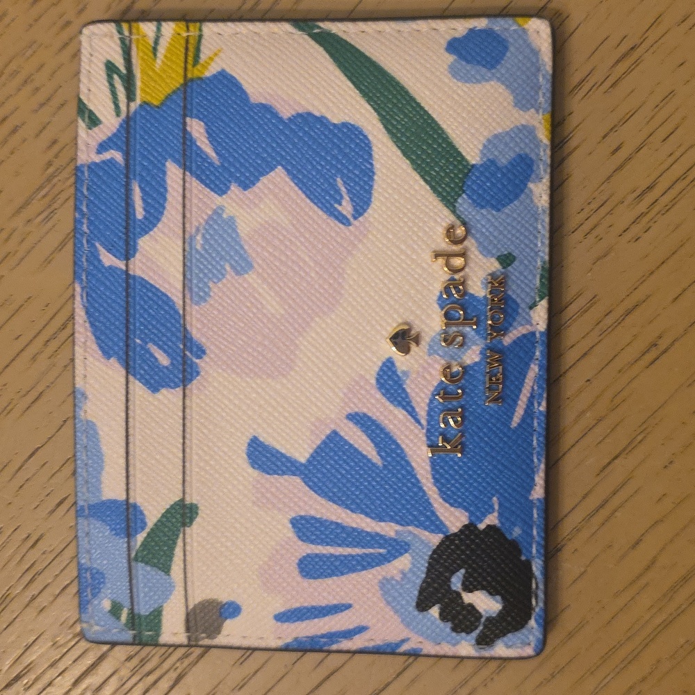 Kate Spade Madison Festival Floral Card Holder NWT - Picture 3 of 6